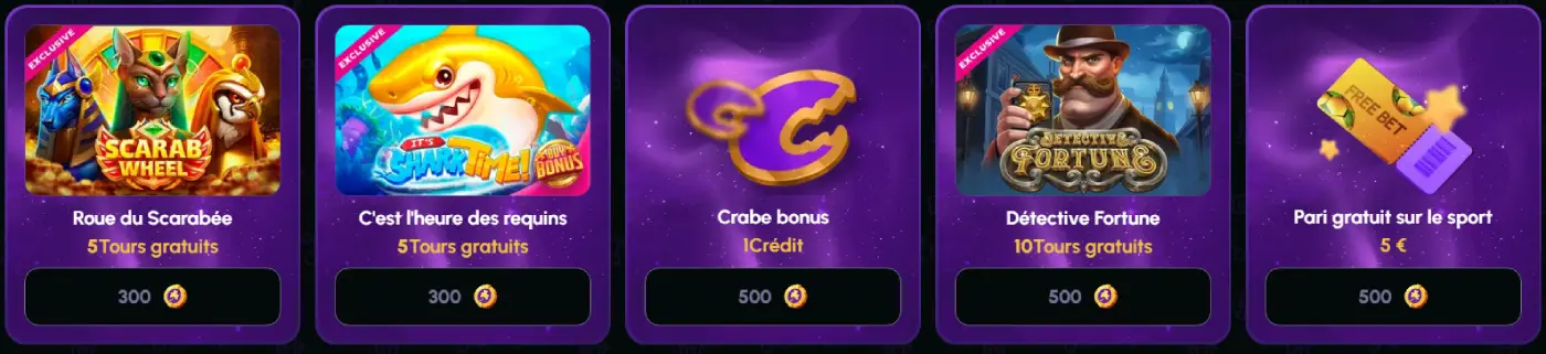 NovaJackpot Casino Boutique de fidélité